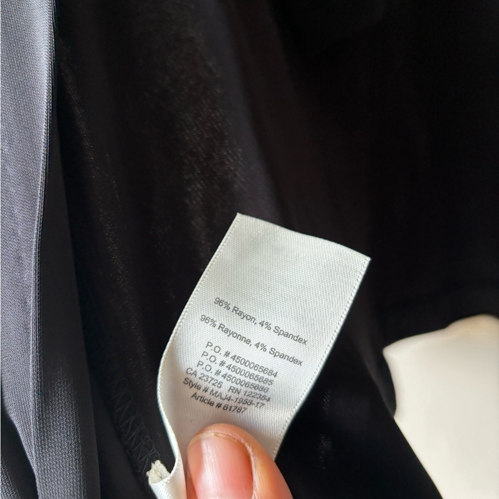 ARITZIA WILFRED | chatoyer blouse * in black | xs - Picture 4 of 5